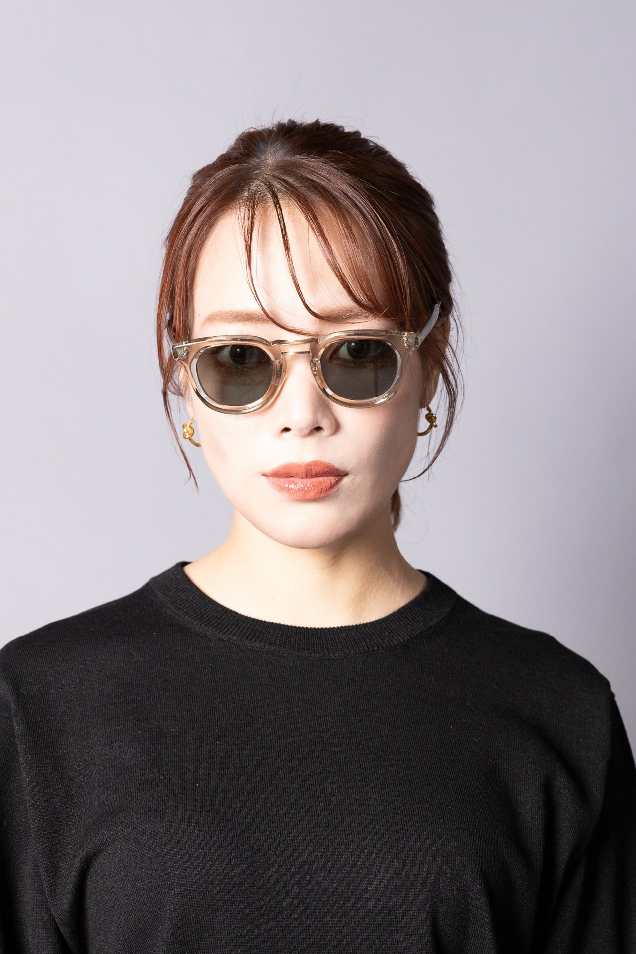 eyewear GC006 clear khaki