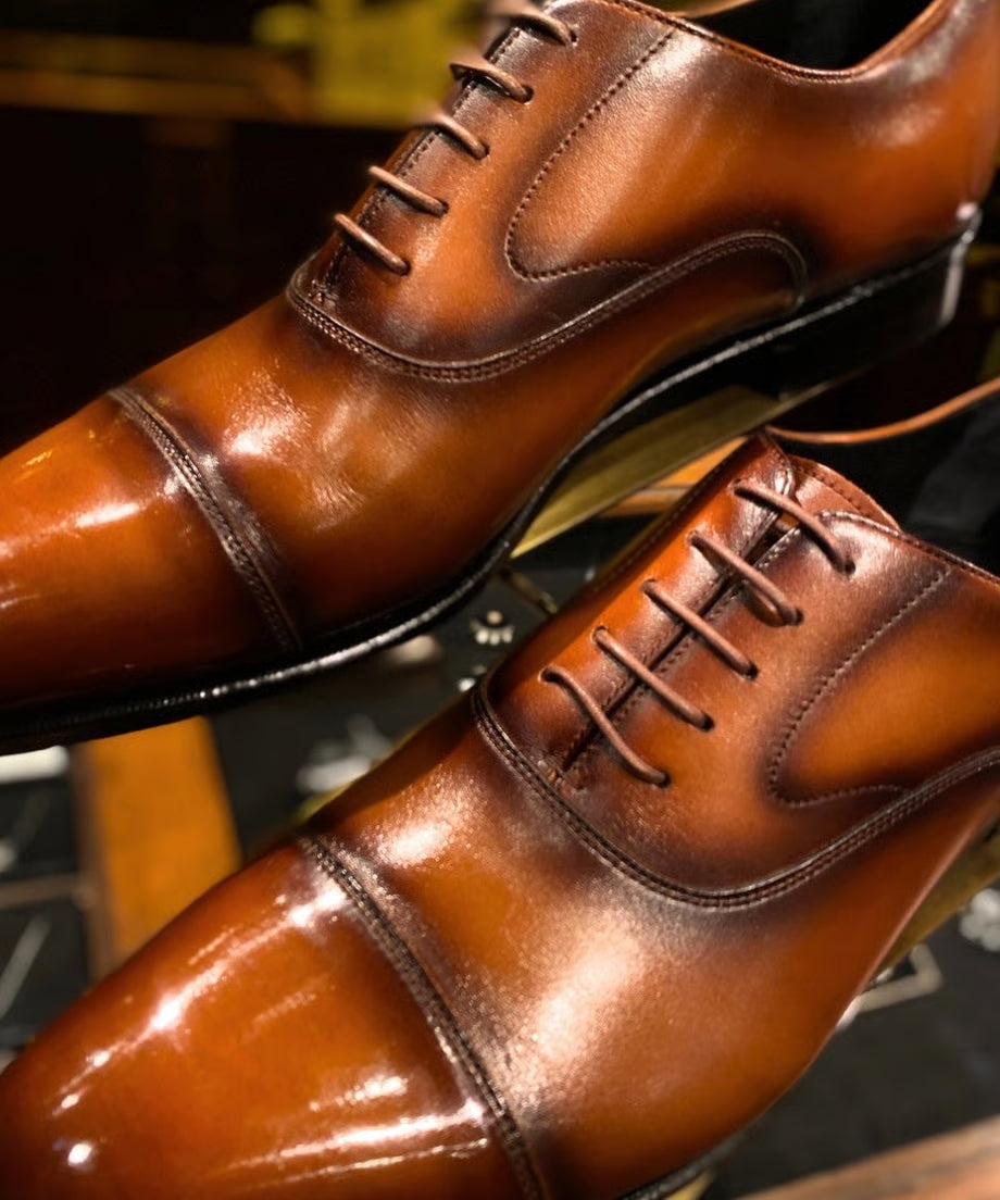 オーダーストレートチップシューズ