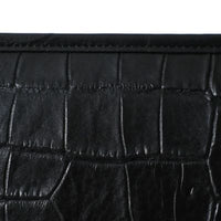 【PELLE MORBIDA】 型押しクラッチバッグ