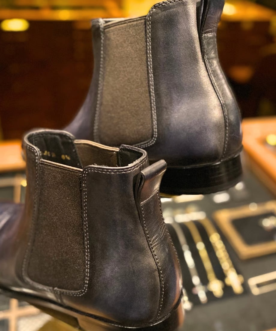 オーダーサイドゴアブーツ