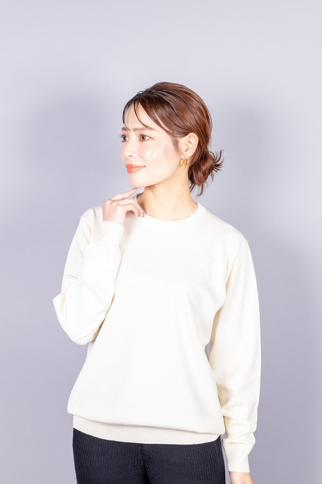 unnames.和紙ニット White