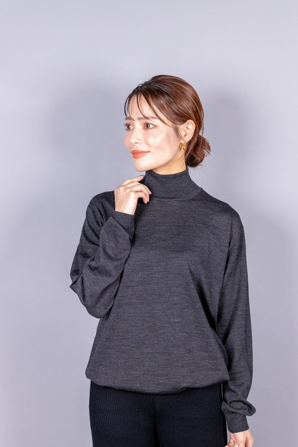 unnames.タートルネック gray