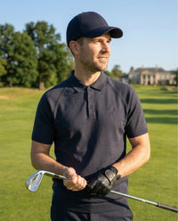 【予約販売】『unnames.golf』ニットポロ gray