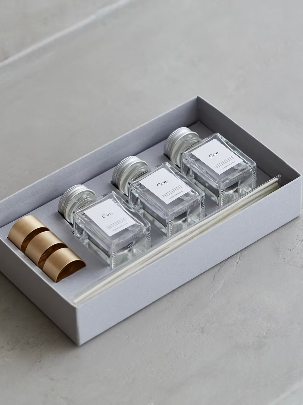 『Coe.』 Glass Diffuser. Mini 3 fragrance set ( random )