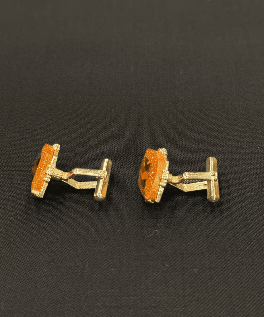 アンティークカフスボタン