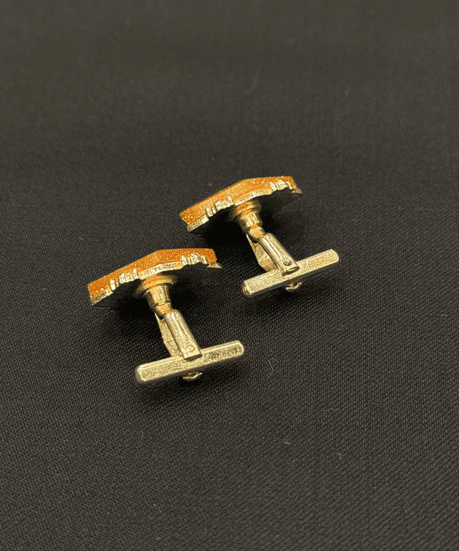 アンティークカフスボタン