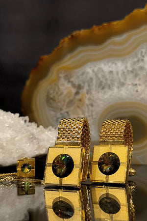 アンティークカフスボタン