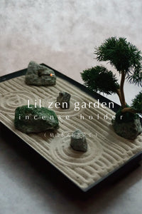 BONSAI Lil zen garden incense holder （枯山水式お香立て）