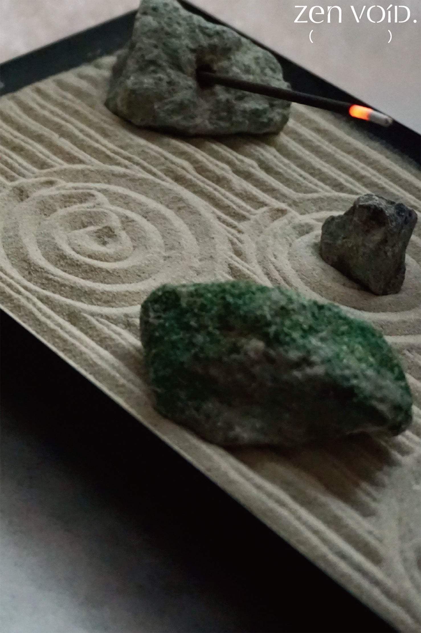 BONSAI Lil zen garden incense holder （枯山水式お香立て）