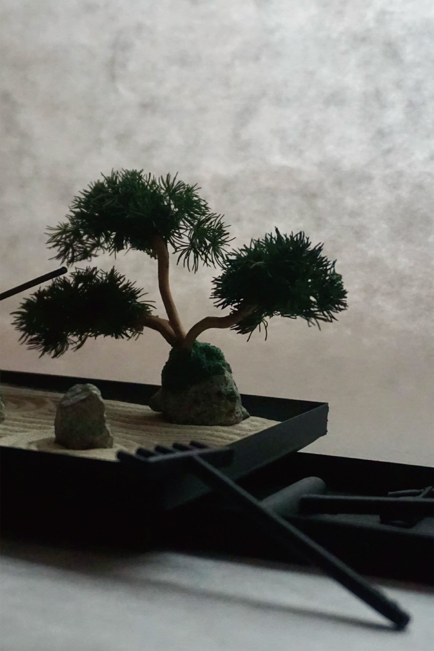BONSAI Lil zen garden incense holder （枯山水式お香立て