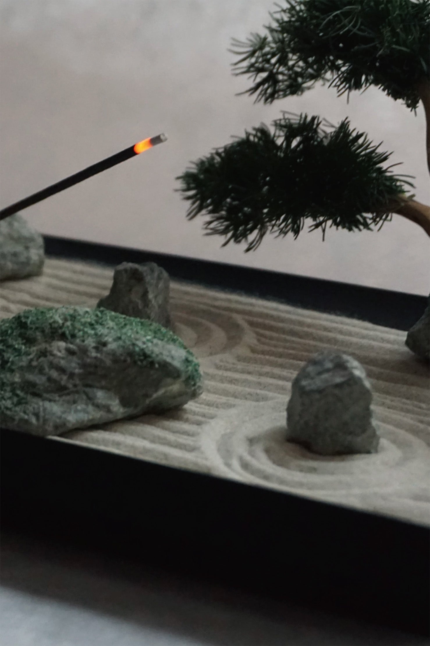 BONSAI Lil zen garden incense holder （枯山水式お香立て）